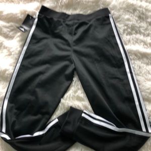 Girls Adidas tricot jogger pants, size 14